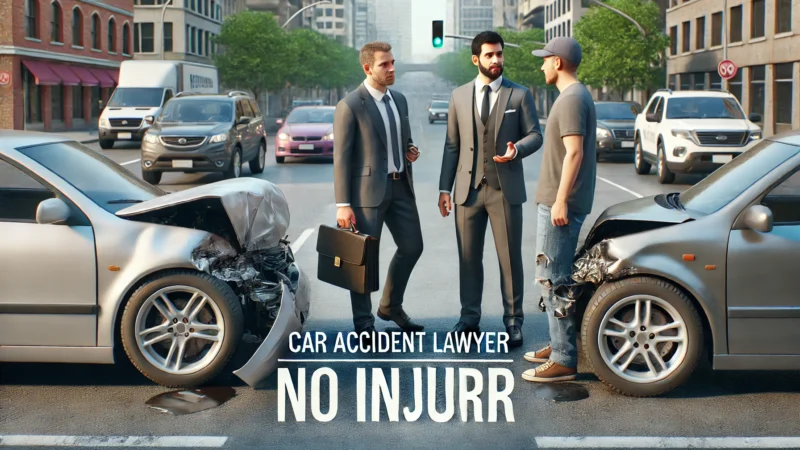 Do You Need a Car Accident Lawyer if There’s No Injury?