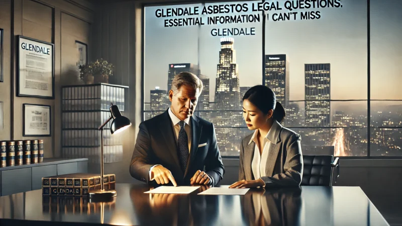 Glendale Asbestos Legal Question