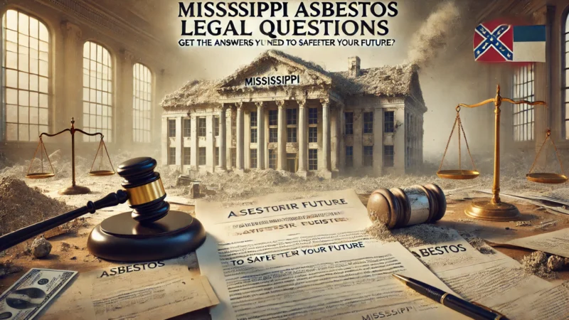 Mississippi Asbestos Legal Questions: Get the Answers You Need to Safeguard Your Future