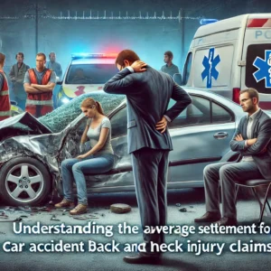 Understanding the Average Settlement for Car Accident Back and Neck Injury Claims