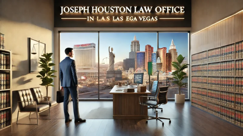 Why Choose Joseph Houston Law Office in Las Vegas for Your Legal Needs