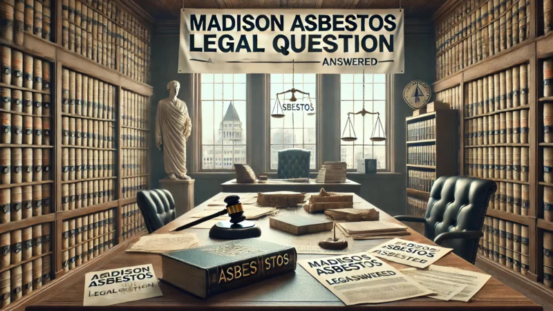 madison asbestos legal question