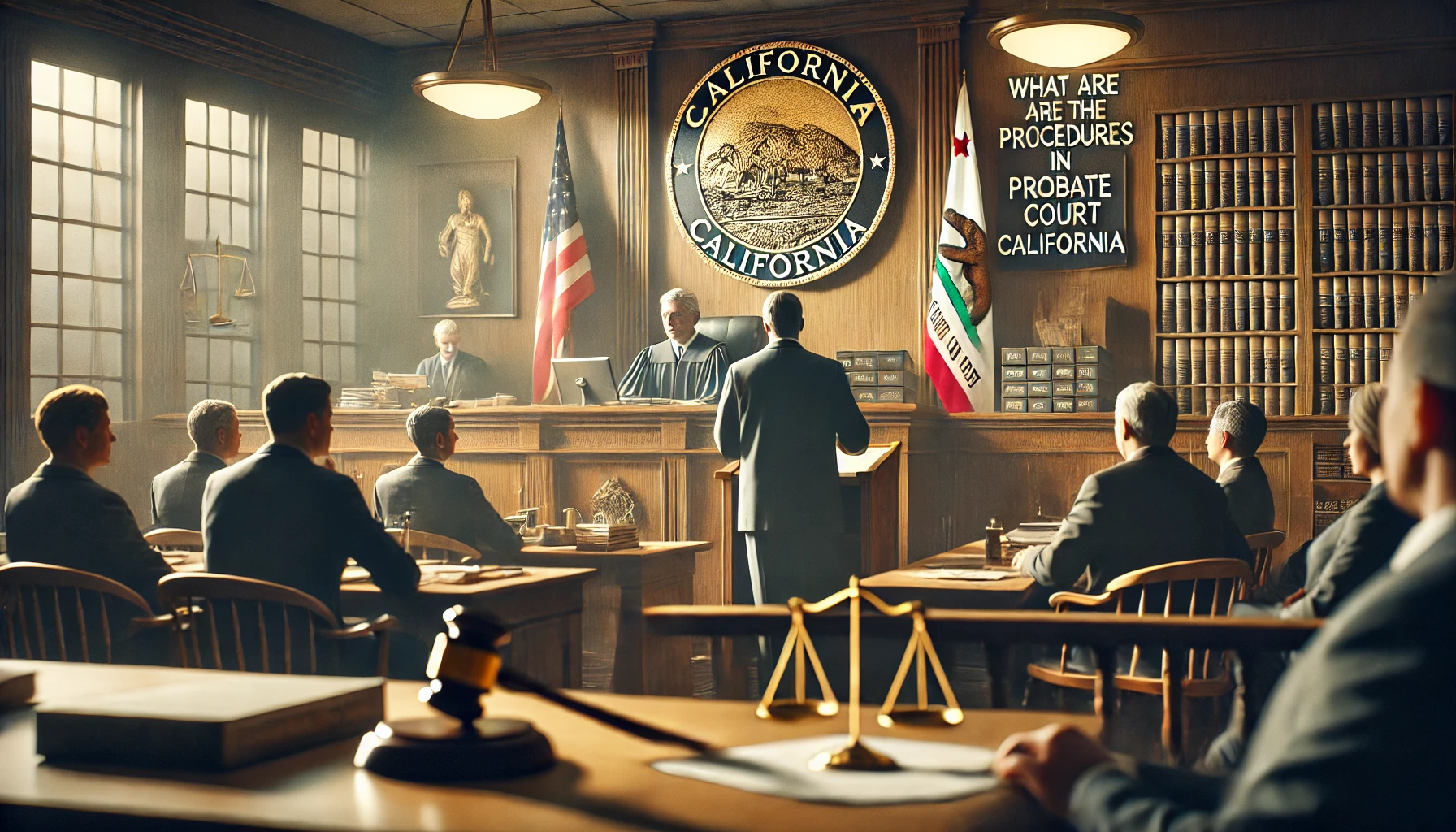 what Are The Procedures Proceedings In Probate Court California