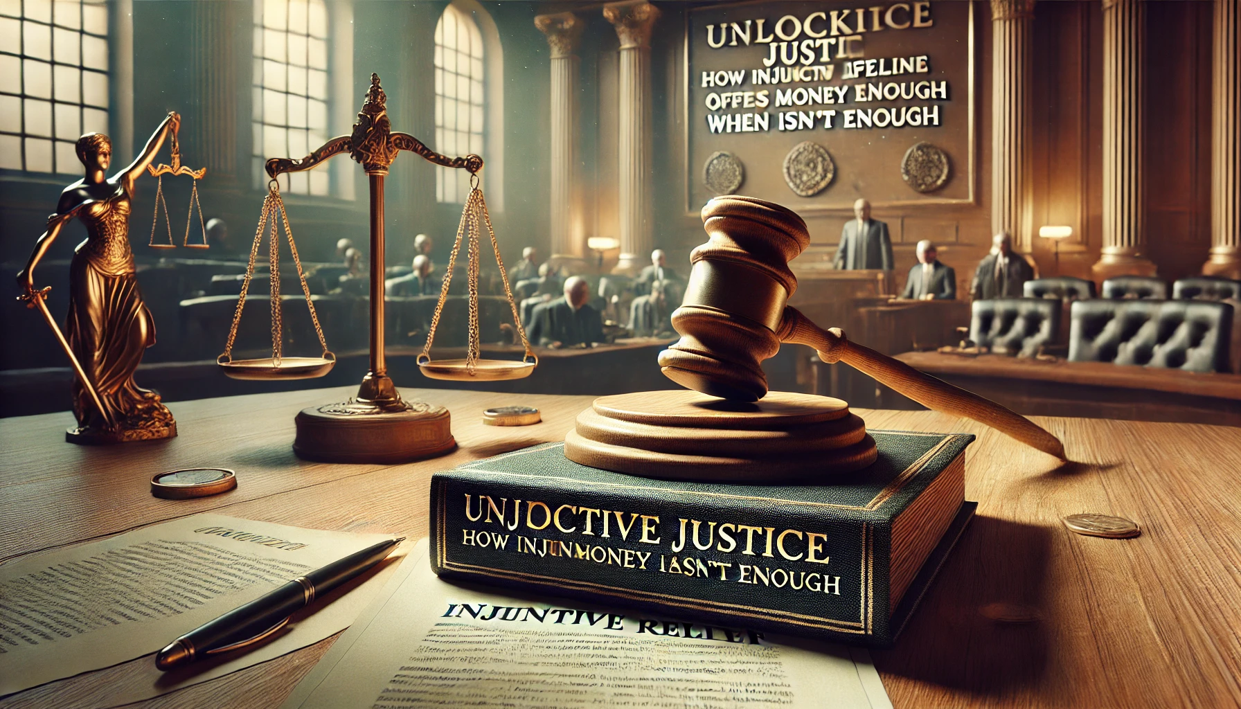 Unlocking Justice: How Injunctive Relief Offers a Lifeline When Money Isn’t Enough