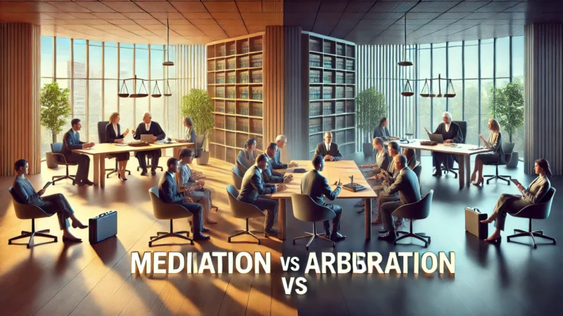 5 Key Differences Between Mediation vs Arbitration: What You Need to Know