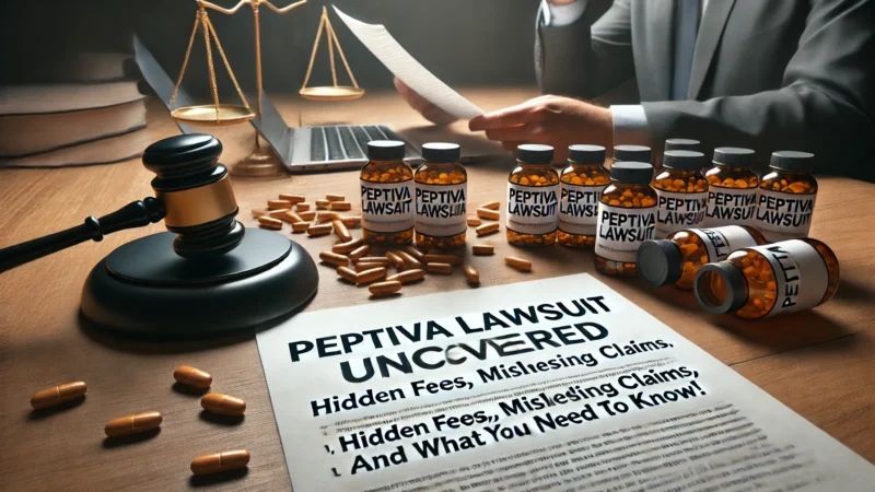 Peptiva Lawsuit Uncovered: Hidden Fees, Misleading Claims, and What You Need to Know!