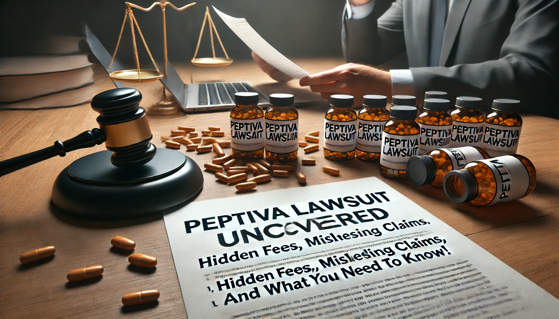 Peptiva Lawsuit Uncovered: Hidden Fees, Misleading Claims, and What You Need to Know!