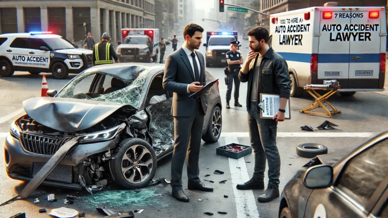 7 Reasons to Hire an Auto Accident Lawyer After a Crash