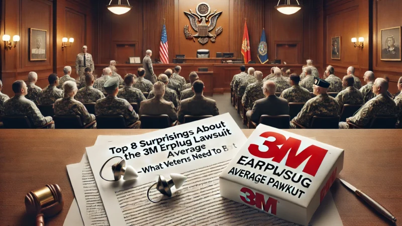 3m earplug lawsuit average payout