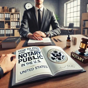 How to Find and Utilize Notary Public Services in the U.S.