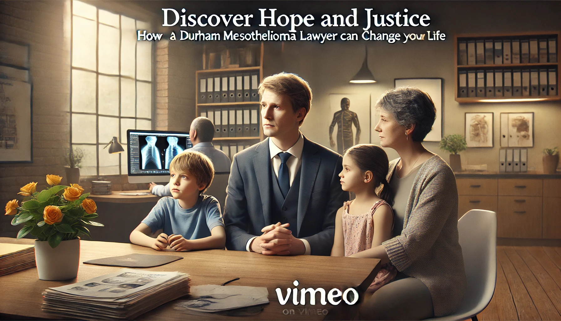 Discover Hope and Justice: How a Durham Mesothelioma Lawyer on Vimeo Can Change Your Life