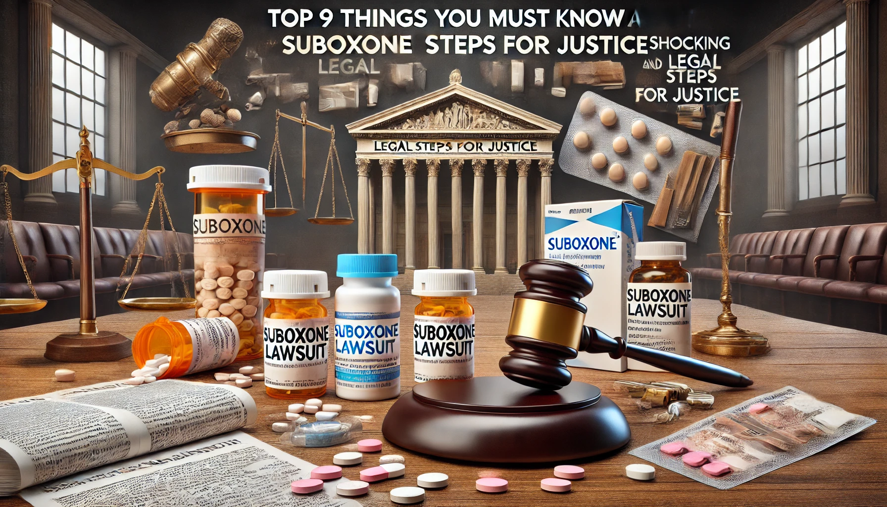 Top 9 Things You Must Know About the Suboxone Lawsuit: Shocking Truths and Legal Steps for Justice