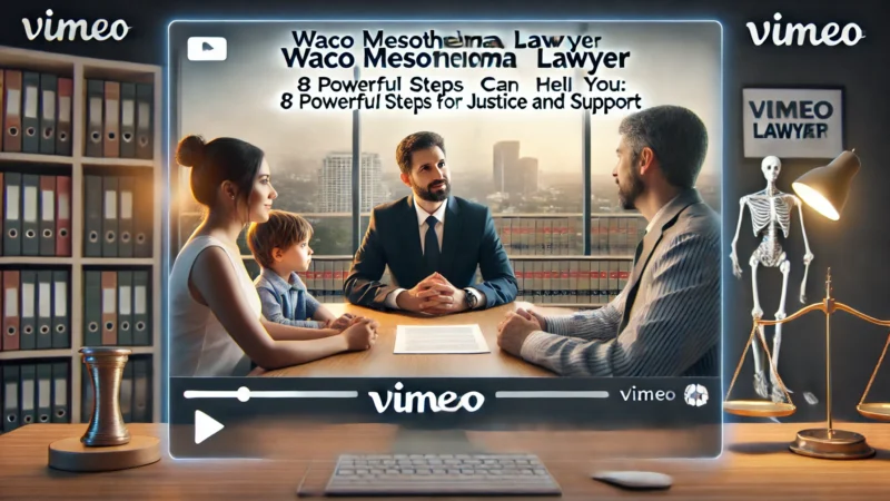 Waco mesothelioma lawyer vimeo