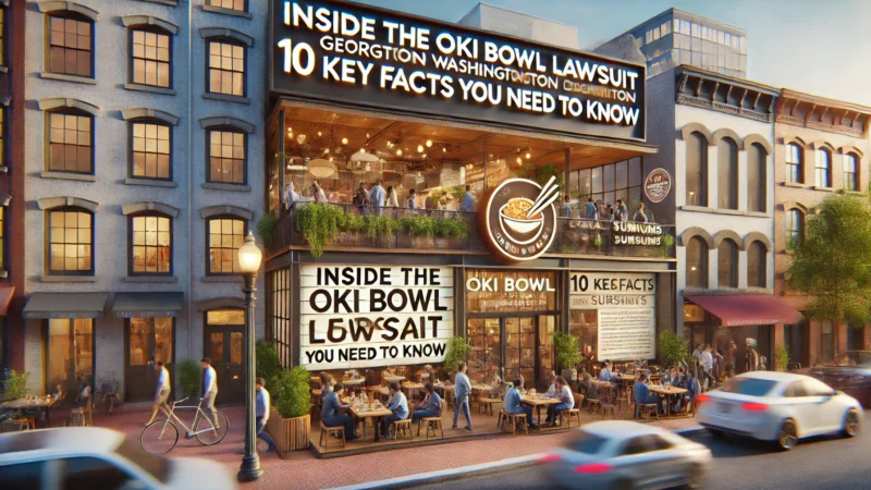 oki bowl at georgetown washington dc lawsuit