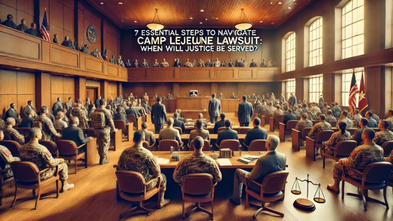 7 Essential Steps to Navigate the Camp Lejeune Lawsuit: When Will Justice Be Served?