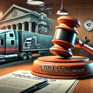 7 Crucial Lessons from the Yost CCS Transportation Lawsuit That Every Company Must Learn